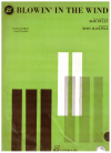 Blowin' In The Wind for organ by Bob Dylan arr Ross Hastings used sheet music for sale