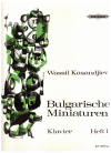 Kasandjiev: Bulgarische Miniaturen for Klavier Book 1 used sheet music for sale