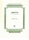 Arietta Flute Solo with Accompaniment by Joseph Procopio used sheet music for sale