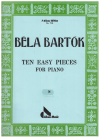 Bela Bartok Ten Easy Pieces For Piano used sheet music for sale