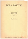 Bela Bartok Suite Op. 14 for Piano Solo used sheet music for sale