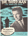 The Third Man (The Harry Lime Theme) from film 'The Third Man' piano solo 1949 used sheet music for sale