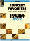 Percussion Concert Favorites Vol.2 15 Easy Selections For Concert Band (Essential Elements 2000 Band Series) used sheet music for sale