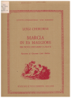 March in F major for nine wind instruments by Luigi Cherubini rev Giovanni Carli Ballola used sheet music for sale