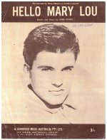 Hello Mary Lou (1961 Ricky Nelson) used sheet music for sale