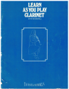 Learn As You Play Clarinet by Peter Wastall used book for sale