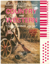 Country and Western Songs Albert's Chord Organ Album No. 18 used organ songbook for sale