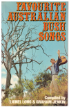 Favourite Australian Bush Songs compiled Lionel Long and Graham Jenkin with Notes (reprint 1981) used melody line songbook for sale