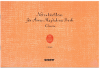 Bach Notenbuchlein fur Anna Magdalena Bach for Piano (Franz Ludwig) used Bach piano sheet music for sale at Kay's Music Australia www.kaysmusic.com/piano.Bach.htm