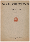 Wolfgang Fortner Sonatina for Piano used piano sheet music for sale at Kay's Music Australia www.kaysmusic.com/pianoFortner.htm