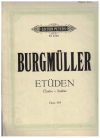Burgmuller Studies for Pianoforte Op. 109 (Ruthardt) used Burgmuller piano sheet music for sale at Kay's Music Australia www.kaysmusic.com/pianoBurgmuller.htm
