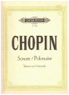 Chopin Sonate Opus 65/Polonaise Opus 3 fur Klavier und Violoncello (Balakirew) used Cello Violoncello sheet music for sale at Kay's Music Australia www.kaysmusic.com/cello.htm