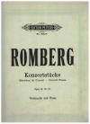 Bernard Romberg Concert Pieces Opus 51, 50, 61 for Violoncello and Piano used Cello Violoncello sheet music for sale at Kay's Music Australia www.kaysmusic.com/cello.htm
