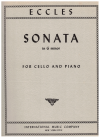 Henry Eccles Sonata in G minor for Cello and Piano used Cello Violoncello sheet music for sale at Kay's Music Australia www.kaysmusic.com/cello.htm