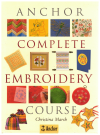 Anchor Complete Embroidery Course by Christina March (1998) used embroidery book for sale at Kays Books Australia www.kaysmusic.com/needlework_books.htm