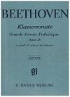 Beethoven Grande Sonate Pathetique in C minor Op. 13 for Piano Henle Urtext used Beethoven piano sheet music for sale at Kay's Music Australia www.kaysmusic.com/pianoBeethoven.htm