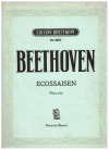 Beethoven Ecossaisen fur Pianoforte zu 2 Handen WoO 83 (Busoni) used Beethoven piano sheet music for sale at Kay's Music Australia www.kaysmusic.com/pianoBeethoven.htm