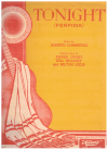 Tonight (Perfidia) (1939 Xavier Cugat) song used sheet music for sale at Kay's Music Australia www.kaysmusic.com/folkT.htm