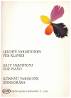 Easy Variations For Piano ed Magda Csurka (1985) Editio Musica Budapest Z.12820 used classical piano sheet music books for sale at Kay's Music Australia www.kaysmusic.com/pcbooks.htm