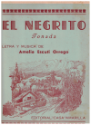 El Negrito (Tonada) song by Amelia Escuti Orrego used sheet music for sale at Kay's Music Australia www.kaysmusic.com/folkE.htm