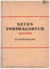 Neues Vortragsbuch Klavier (New Piano Recital Book) Book I: Light to Moderate ed Heinz Schungeler Edition Schott 2793 used classical piano sheet music books for sale at Kay's Music Australia www.kaysmusic.com/pcbooks.htm