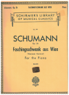 Robert Schumann Faschingsschwank aus Wien (Viennese Carnival) Op. 26 (Bauer) used Schumann piano sheet music for sale at Kay's Music Australia www.kaysmusic.com/pianoSchumann.htm