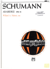 Schumann Arabeske (Arabesque) Opus 18 for Piano (Willard A Palmer) Alfred Masterwork Edition 1988 used Schumann piano sheet music for sale at Kay's Music Australia www.kaysmusic.com/pianoSchumann.htm