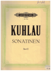 Friedrich Kuhlau Sonatinen fur Klavier zu zwei Handen Band II (Kohler/Ruthardt) Edition Peters 715b used Kuhlau piano sheet music for sale at Kay's Music Australia www.kaysmusic.com/pianoKuhlau.htm