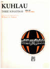 Friedrich Kuhlau Three Sonatinas Opus 20 For The Piano (Willard A Palmer) (1982) An Alfred Masterwork Edition 2279 used Kuhlau piano sheet music for sale at Kay's Music Australia www.kaysmusic.com/pianoKuhlau.htm