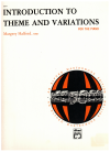 Introduction To Theme And Variations For The Piano edited Margery Halford (1985) An Alfred Masterwork Edition used classical piano sheet music books for sale at Kay's Music Australia www.kaysmusic.com/pcbooks.htm