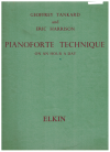 Pianoforte Technique On An Hour A Day by Geoffrey Tankard & Eric Harrison (1960) used piano method book for sale
