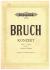 Max Bruch Konzert in G minor Op. 26 for Violin and Orchestra Arranged for Violin and Piano (Stross/Soldan) used violin sheet music for sale at Kay's Music Australia www.kaysmusic.com/violinpiano.htm