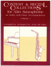 Concert and Recital Collection for Alto Saxophone 24 Solos with Piano Accompt Vol.1 arr Anne McGinty used Saxophone sheet music for sale at Kay's Music Australia www.kaysmusic.com/saxophone.htm