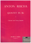 Anton Reicha: Quintet in B-flat for Clarinet and String Quartet used Mixed Instrument Ensemble sheet music for sale at Kay's Music Australia www.kaysmusic.com/quartet_mixed.htm