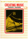 Creating Music Theory Papers Book One by Willard A Palmer and Amanda Vick Lethco (1973) used music method instruction books for sale at Kay's Music Australia www.kaysmusic.com/musicmethod.htm