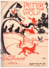 Serge Prokofieff Peter And The Wolf for Piano arr Anthony Hall (1954) used Prokofieff Prokofiev piano sheet music for sale at Kay's Music Australia www.kaysmusic.com/pianoProkofieff.htm