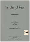 Thomas (Fats) Waller's 'Handful Of Keys' piano solo in G arranged by Frank Weldon used piano solo sheet music for sale at Kay's Music Australia www.kaysmusic.com/pianosolo.htm