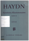 Joseph Haydn Samtliche Klaviersonaten Band II Urtext (Feder/Theopold) Henle HN 240 used Haydn piano sheet music for sale at Kay's Music Australia www.kaysmusic.com/pianoHaydn.htm