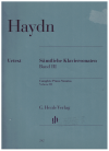 Joseph Haydn Samtliche Klaviersonaten Band III Urtext (Feder/Theopold) Henle HN 242 used Haydn piano sheet music for sale at Kay's Music Australia www.kaysmusic.com/pianoHaydn.htm