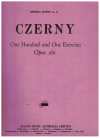 Czerny 101 Exercises for Pianoforte Op. 261 used Carl Czerny piano sheet music scores for sale at Kay's Music Australia www.kaysmusic.com/pianoCzerny.htm