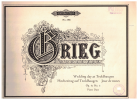 Edvard Grieg Wedding Day At Troldhaugen Op. 65 No. 6 for Piano Duet arr Adolf Ruthardt used piano duet sheet music for sale at Kay's Music Australia www.kaysmusic.com/piano_duet.htm