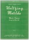 Marie Cowan Waltzing Matilda Easy Piano Duet arr Mirrie Hill (1965) used piano duet sheet music for sale at Kay's Music Australia www.kaysmusic.com/piano_duet.htm