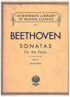 Beethoven Sonatas For The Piano In Two Books: Book II Only (Bulow/Lebert) used Beethoven piano sheet music for sale at Kay's Music Australia www.kaysmusic.com/pianoBeethoven.htm
