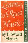 Learn To Read Music by Howard Shanet (Faber, reprint 1969) used music method instruction books for sale at Kay's Music Australia www.kaysmusic.com/musicmethod.htm