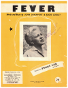 Fever (Peggy Lee 1956) used 1950s popular songs sheet music for sale at Kay's Music Australia www.kaysmusic.com/pop1950-a.htm