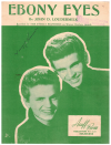 Ebony Eyes (1961 The Everly Brothers song) used 1960s popular songs sheet music for sale at Kay's Music Australia www.kaysmusic.com/pop1960-a.htm