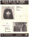 Reach Out I'll Be There (1966 song by Merrilee Rush, The Four Tops) used 1960s popular songs sheet music for sale at Kay's Music Australia www.kaysmusic.com/pop1960-a.htm