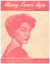 Many Tears Ago (1960 Connie Francis song) used 1960s popular songs sheet music for sale at Kay's Music Australia www.kaysmusic.com/pop1960-a.htm