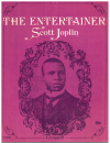 The Entertainer rag time two step piano music from film 'The Sting' by Scott Joplin (1974) used piano solo sheet music for sale at Kay's Music Australia www.kaysmusic.com/pianosolo.htm