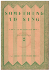 Something To Sing Piano Edition Vol.2 used songbook